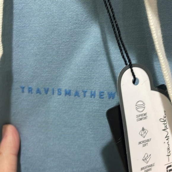 New TRAVIS MATHEW coastal cloud hoodie large Super soft! - Picture 4 of 5